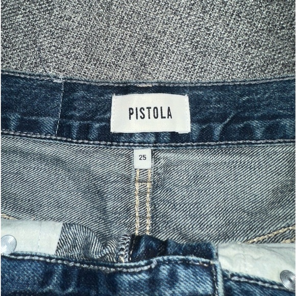 PISTOLA Nova High Rise Jean Shorts - Picture 2 of 3